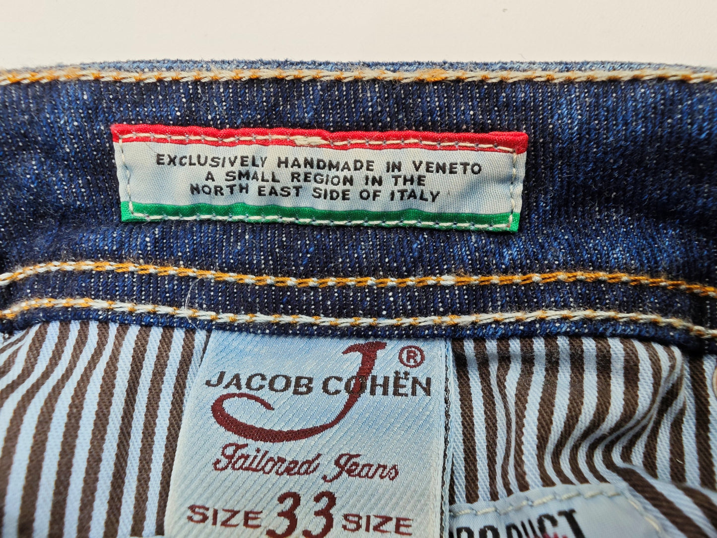 Jacob Cohen 688 Jeans Size 33 fits as 32