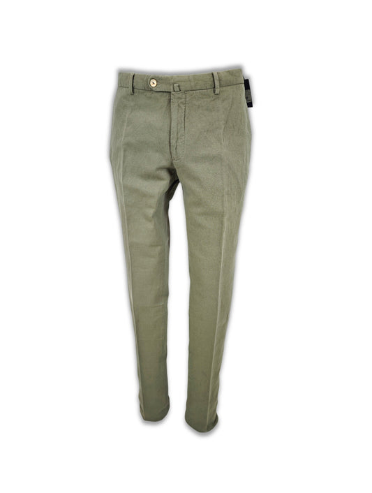 Incotex Cotton Linen Trousers