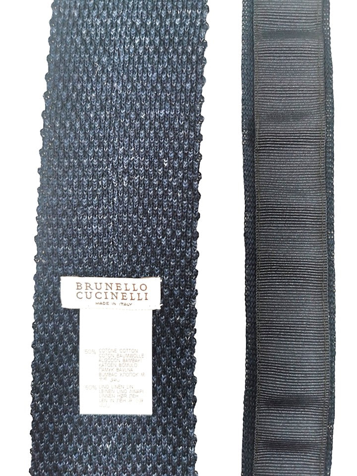 Brunello Cucinelli Cotton/Linen Tie
