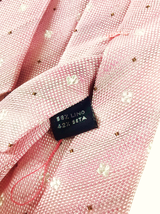 Barba Napoli Silk & Linen Tie