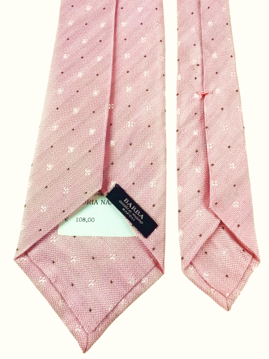 Barba Napoli Silk & Linen Tie