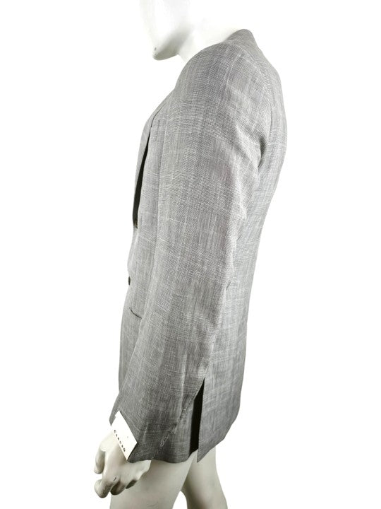 Caruso Wool, Linen & Silk Fabric by Loro Piana Blazer