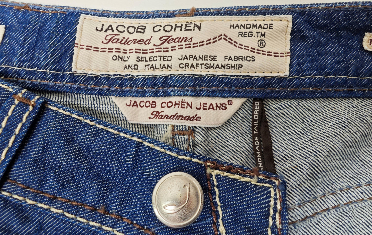 Jacob Cohen 688 Jeans Size 34 fits as 32 or 33