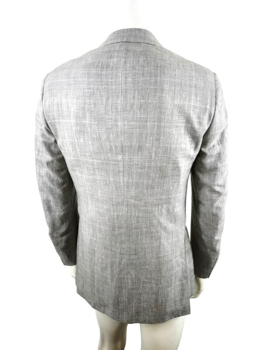 Caruso Wool, Linen & Silk Fabric by Loro Piana Blazer