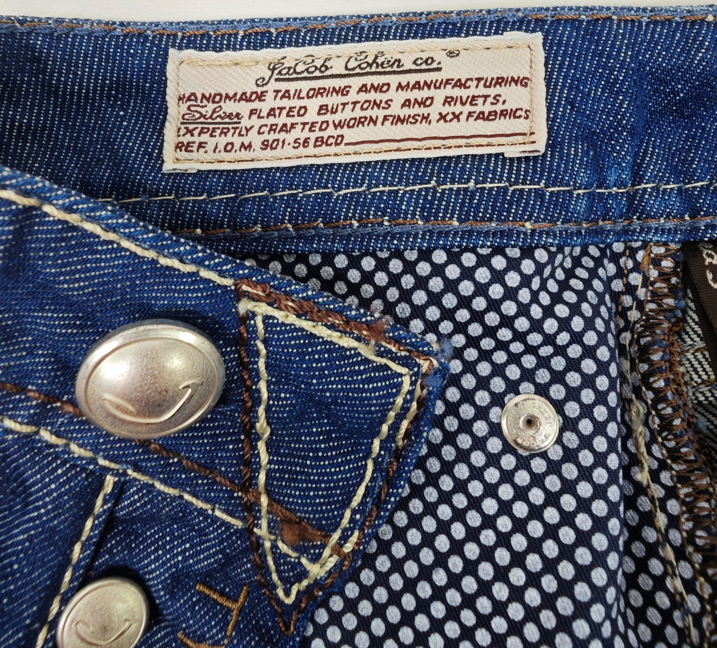 Jacob Cohen 688 Jeans Size 34 fits as 32 or 33