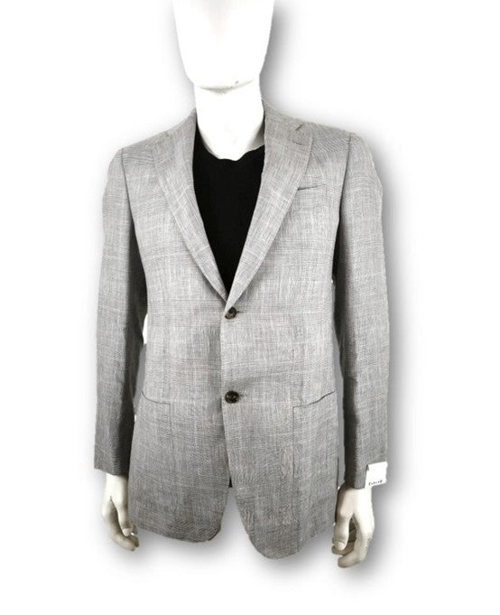Caruso Wool, Linen & Silk Fabric by Loro Piana Blazer
