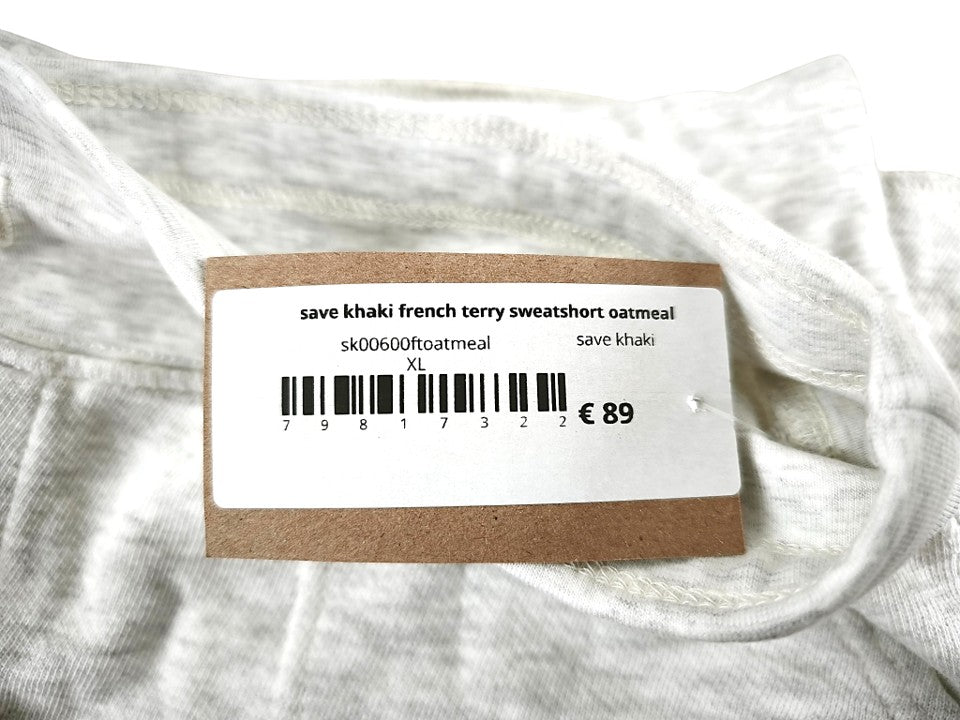 Save Khaki United French Terry Oatmeal Sweatshort