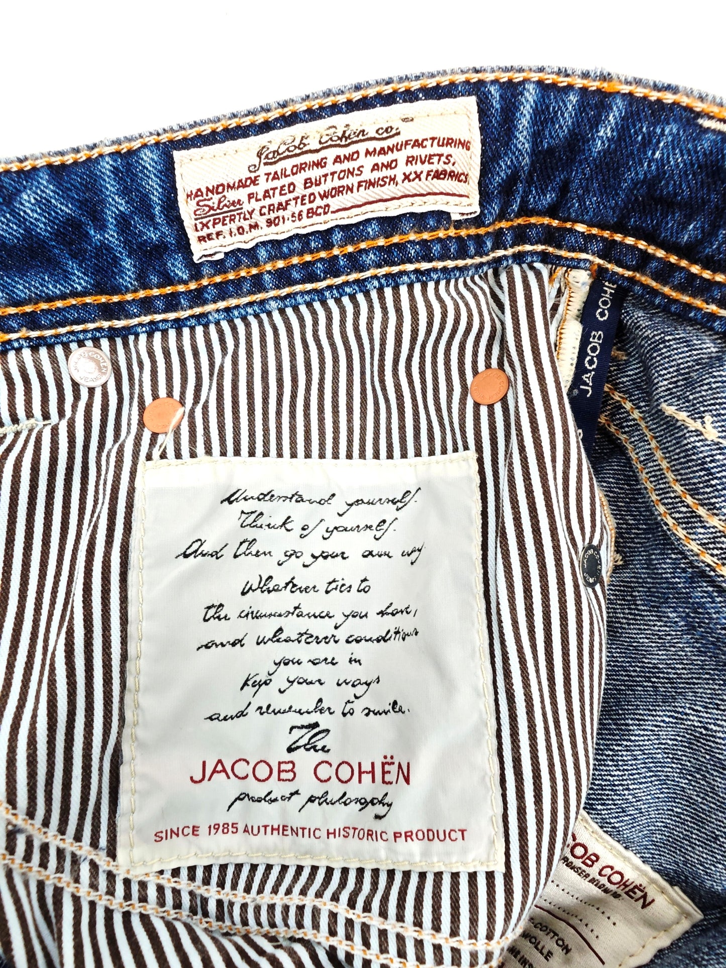 Jacob Cohen 688 Jeans Size 33 fits as 30 or 31