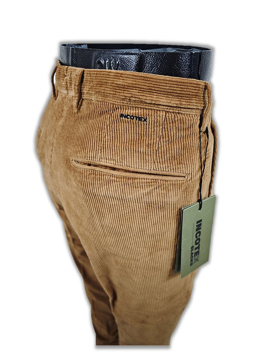Incotex Trousers Slim Fit Corduroy Ribcord