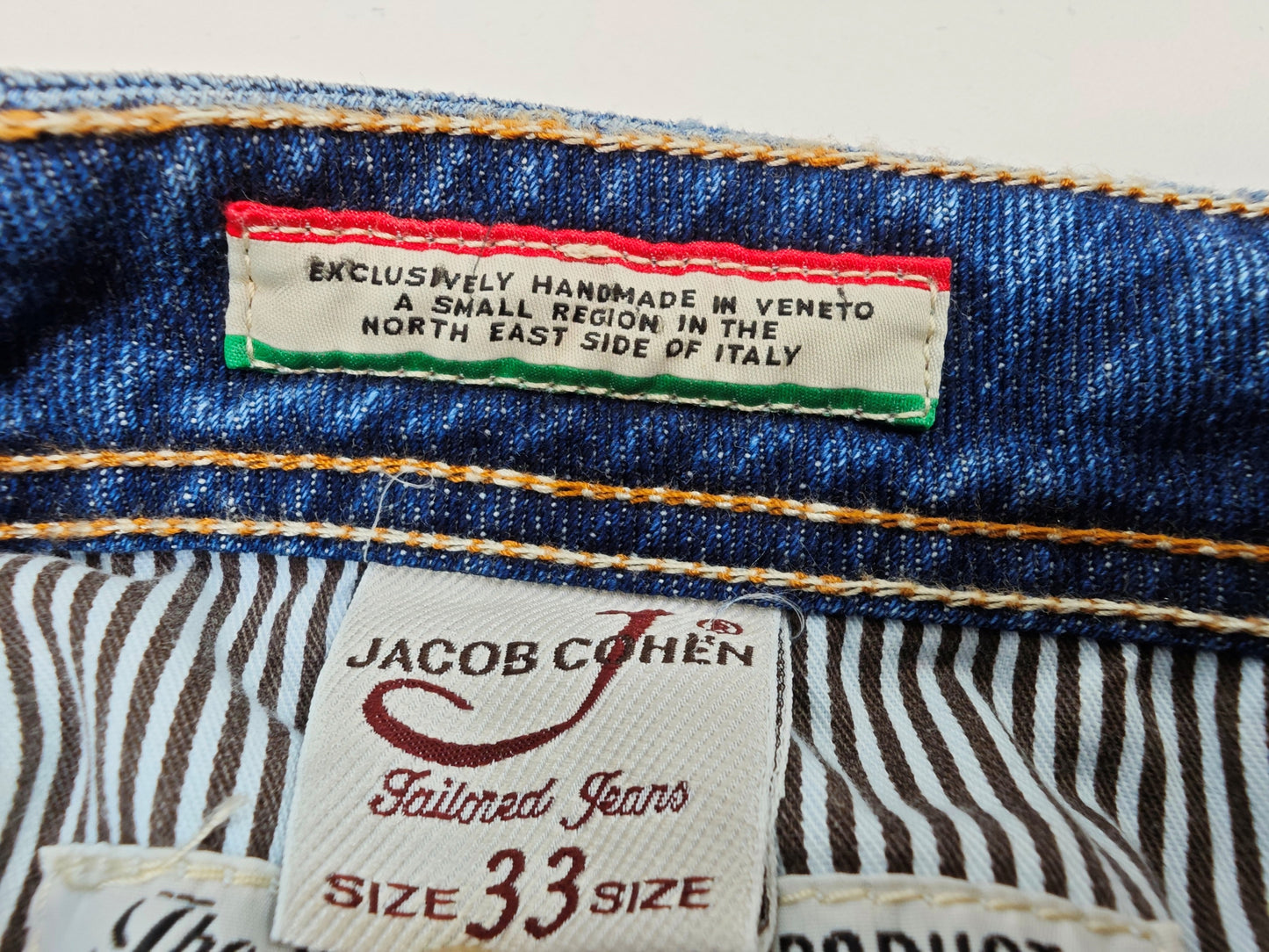 Jacob Cohen 688 Jeans Size 33 fits as 30 or 31