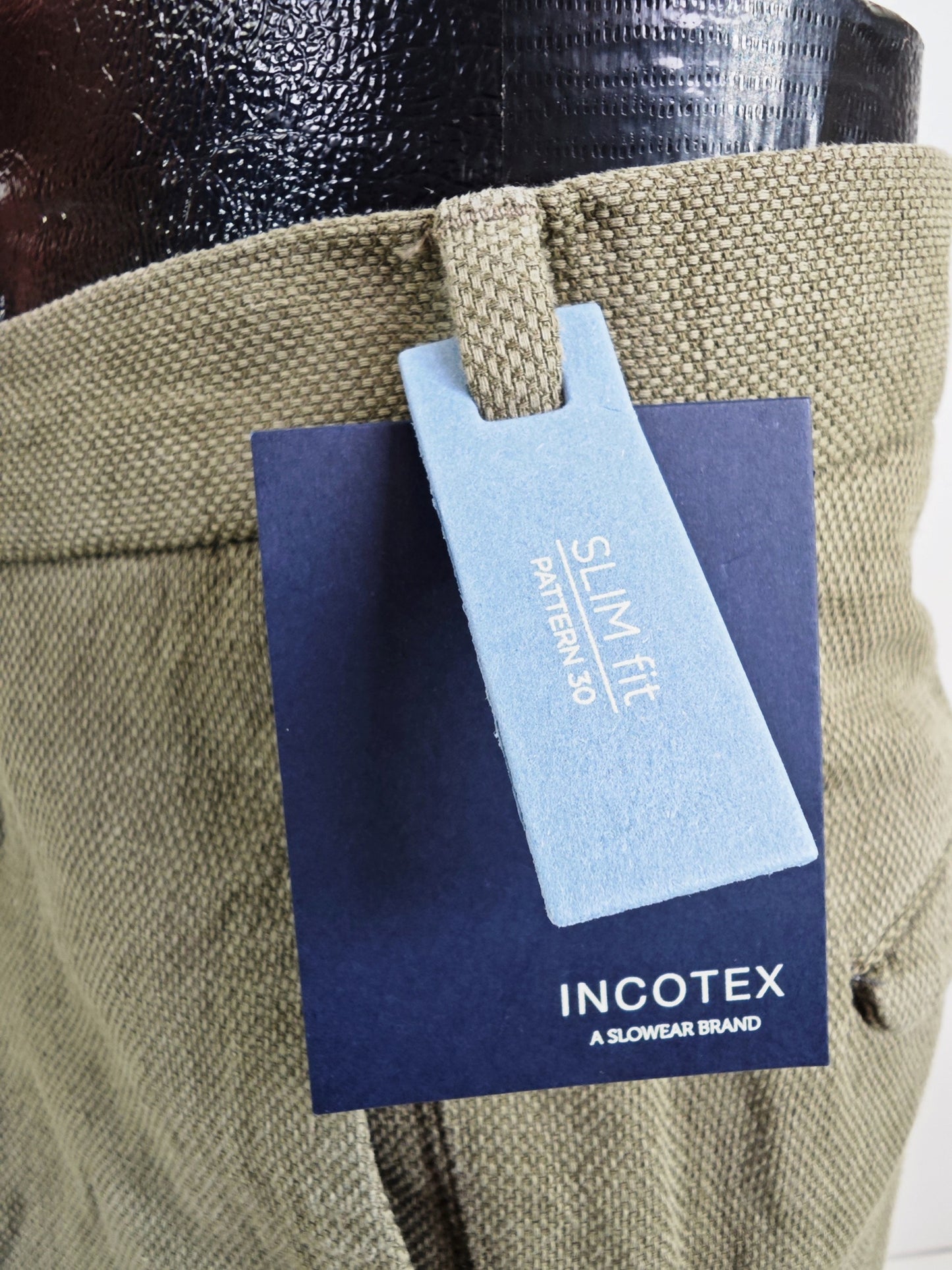 Incotex Cotton Linen Trousers