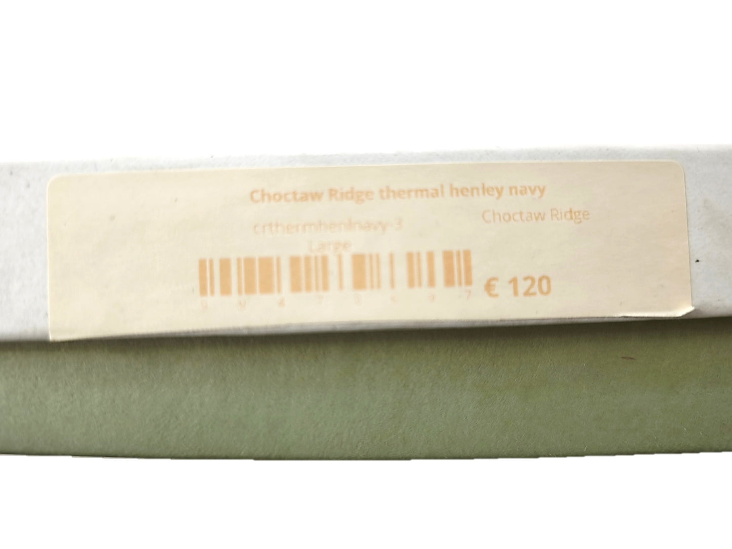 Choctaw Ridge Navy Thermal Henley