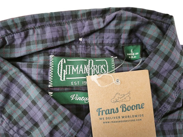 Gitman Bros Vintage Button Down Tartan Shirt