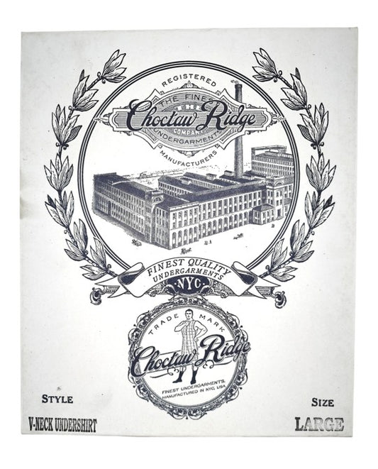 Choctaw Ridge Grey V Neck Undershirt 2-Pack