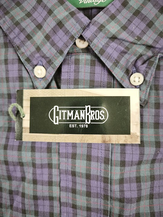 Gitman Bros Vintage Button Down Tartan Shirt