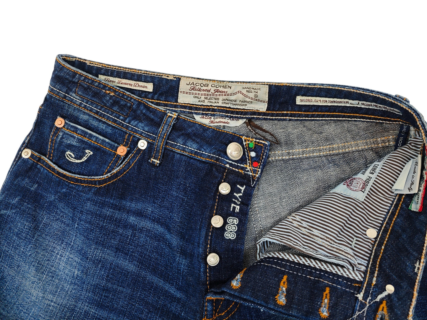 Jacob Cohen 688 Jeans Size 33 fits as 32