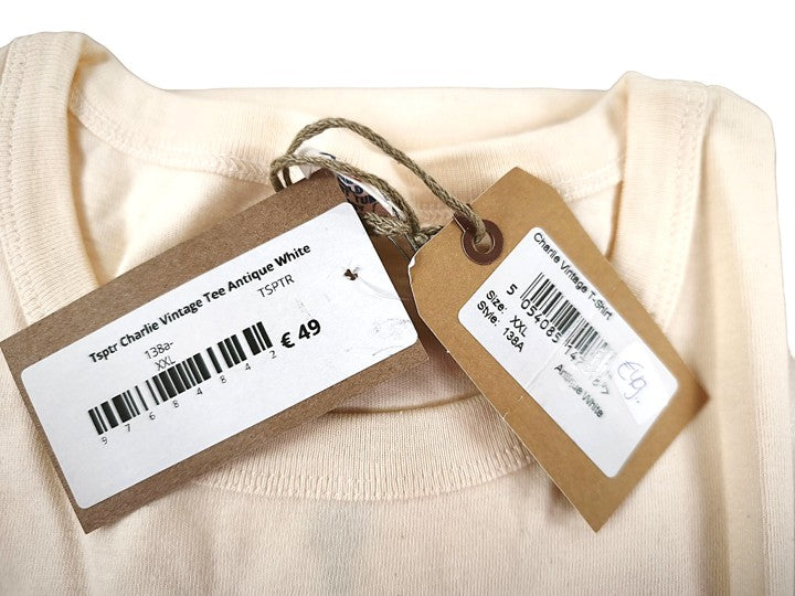 TSPTR Charlie Vintage Antique White T-Shirt
