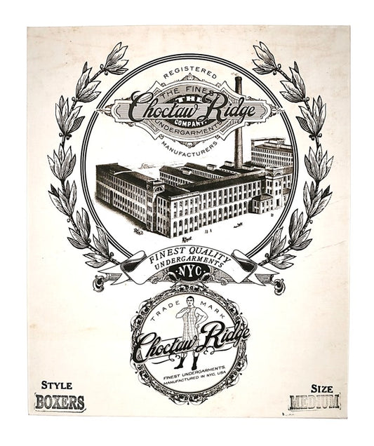 Choctaw Ridge Striped White Boxers 2-Pack