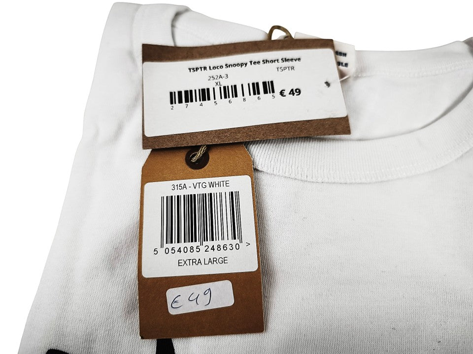 TSPTR Loco Snoopy White T-Shirt