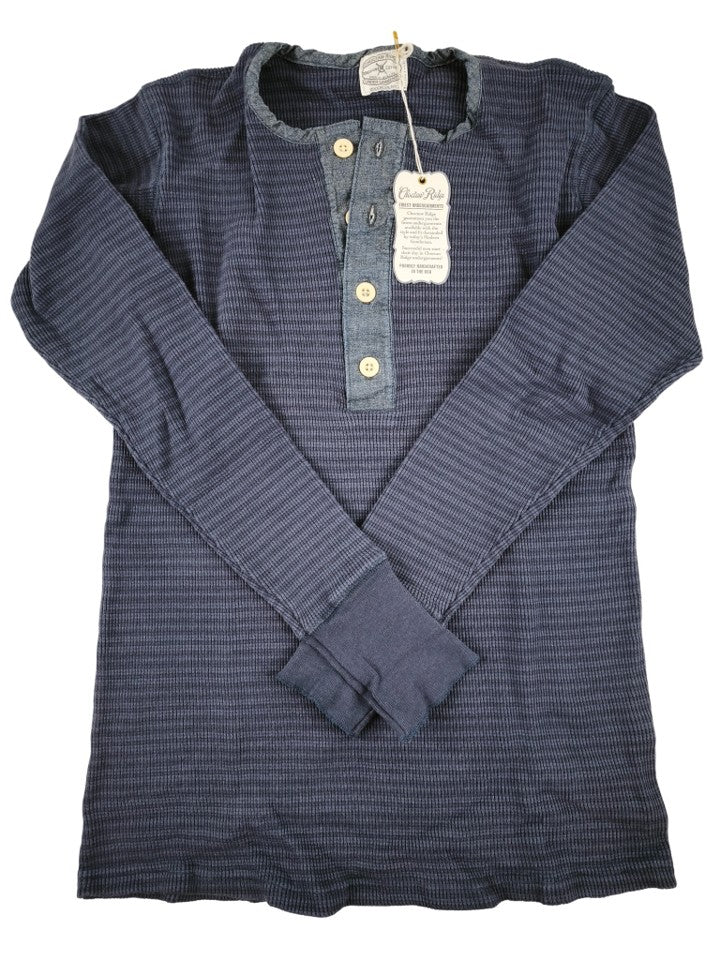 Choctaw Ridge Navy Thermal Henley