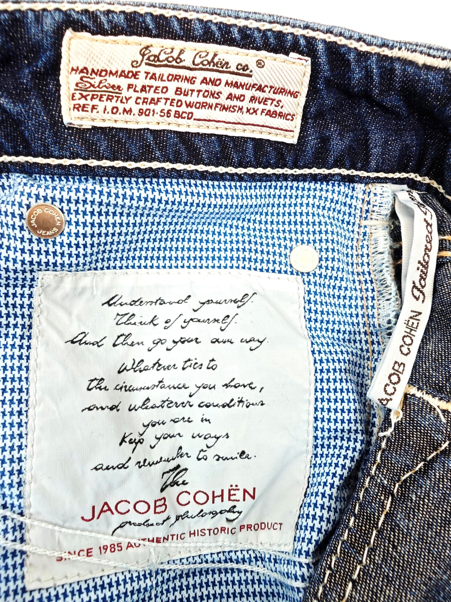 Jacob Cohen 696 Slim Jeans Size 33 fits as 31 or 32
