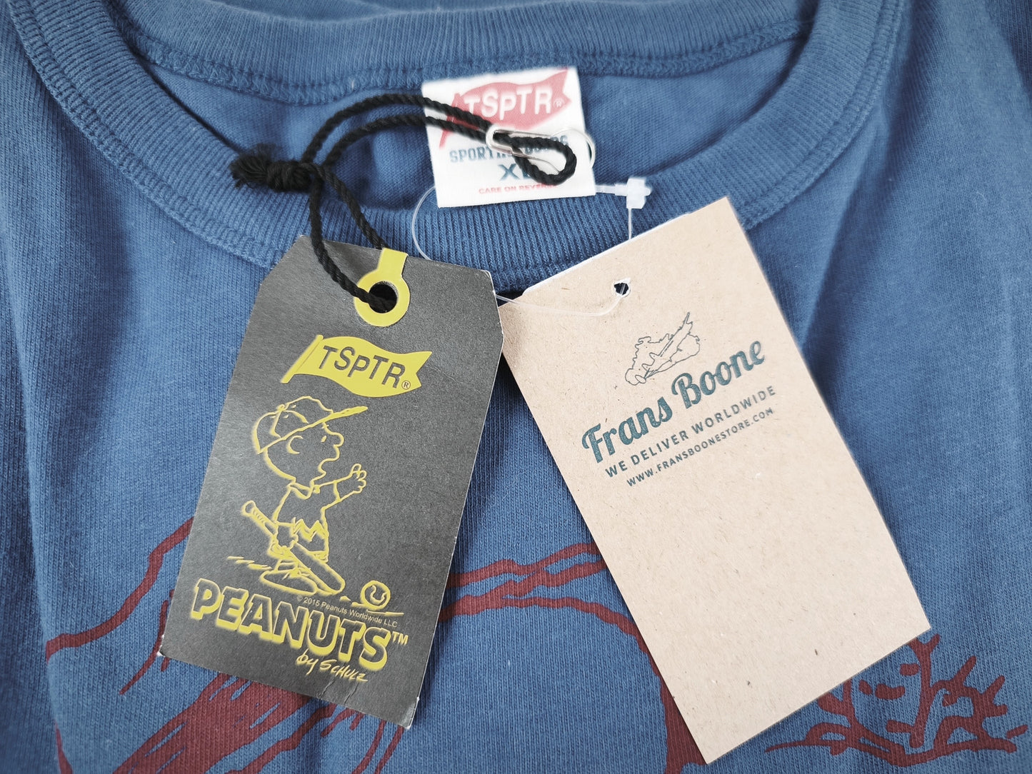 TSPTR Lazy Dog Snoopy Royal Blue T-Shirt