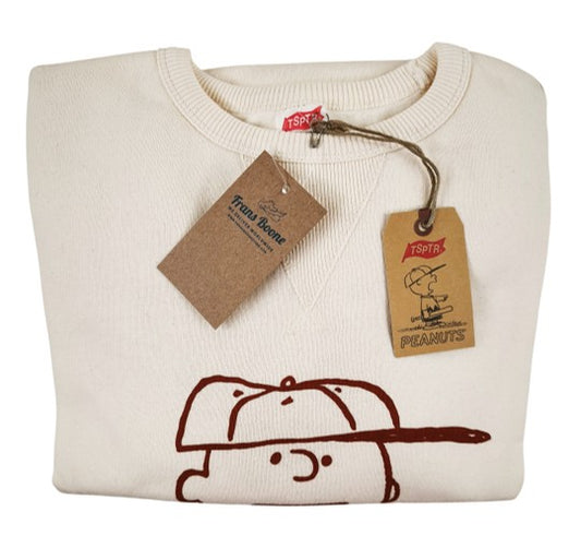 TSPTR Charlie Vintage Antique White Sweater