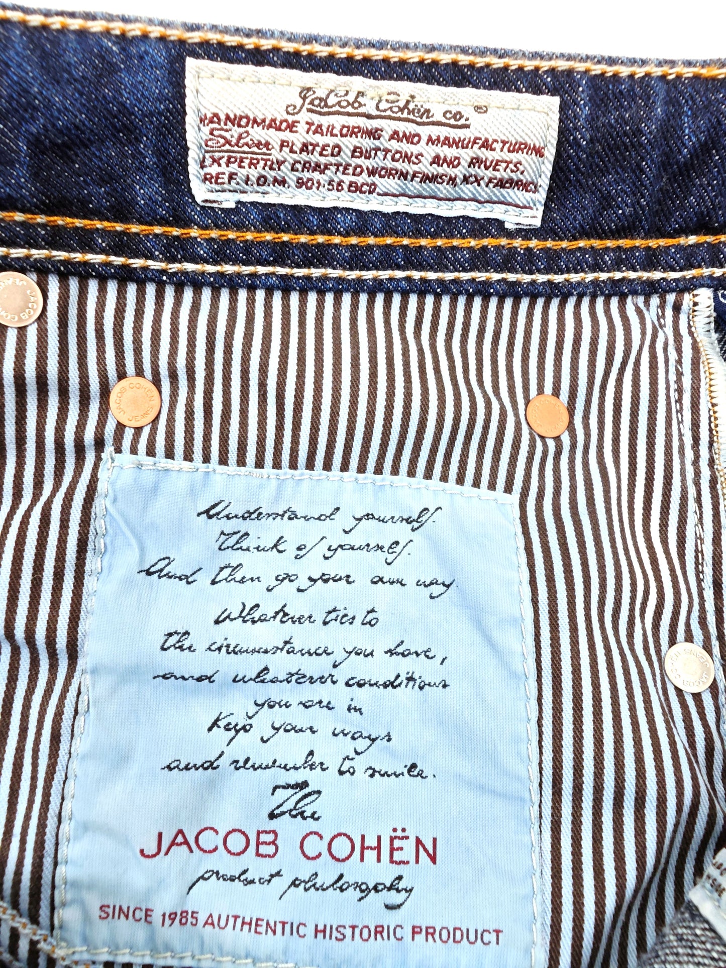 Jacob Cohen 688 Jeans Size 33 fits as 32