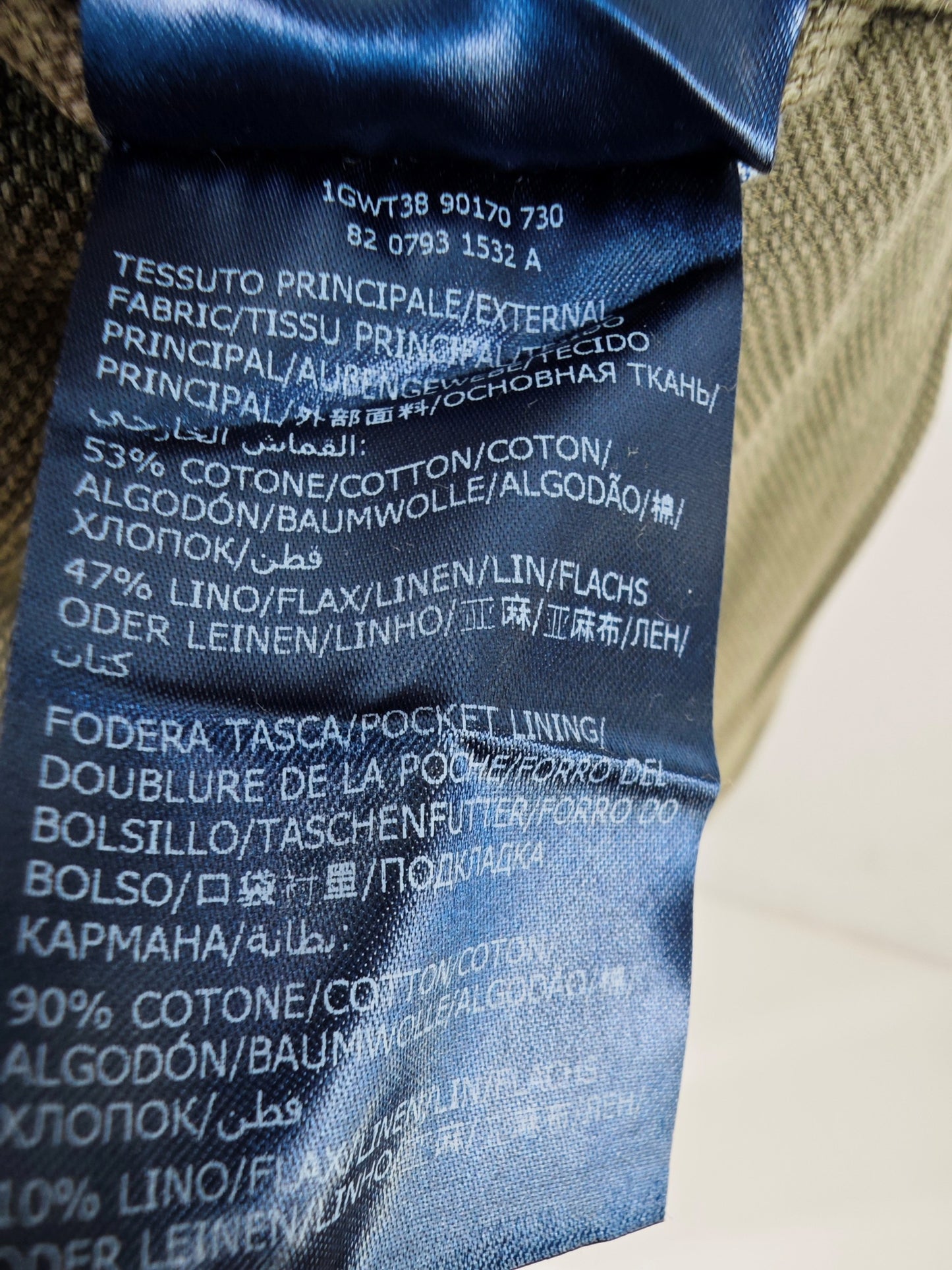 Incotex Cotton Linen Trousers