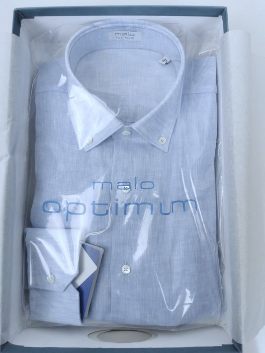 Malo Linen Button Down Shirt
