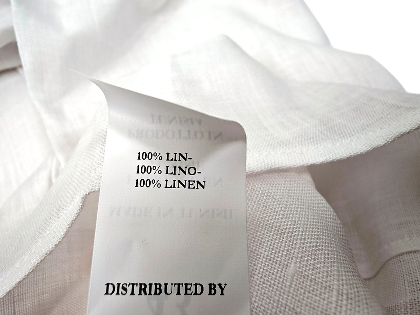 Malo Linen Spread Collar Shirt