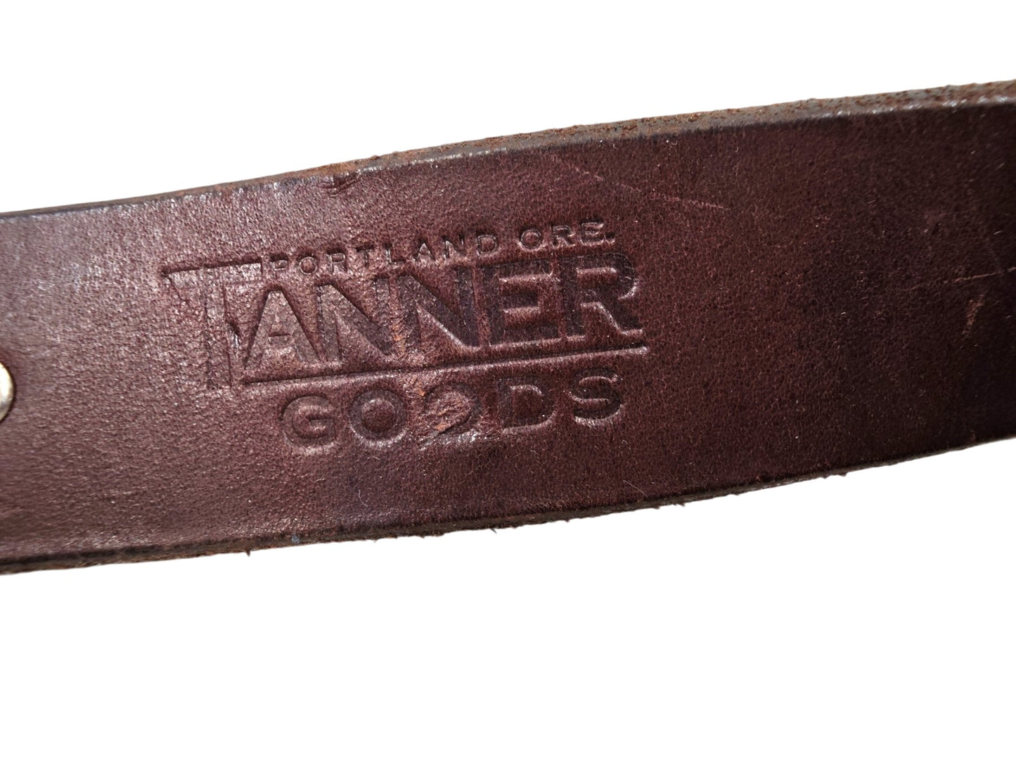 Tanner Goods Leather Belt
