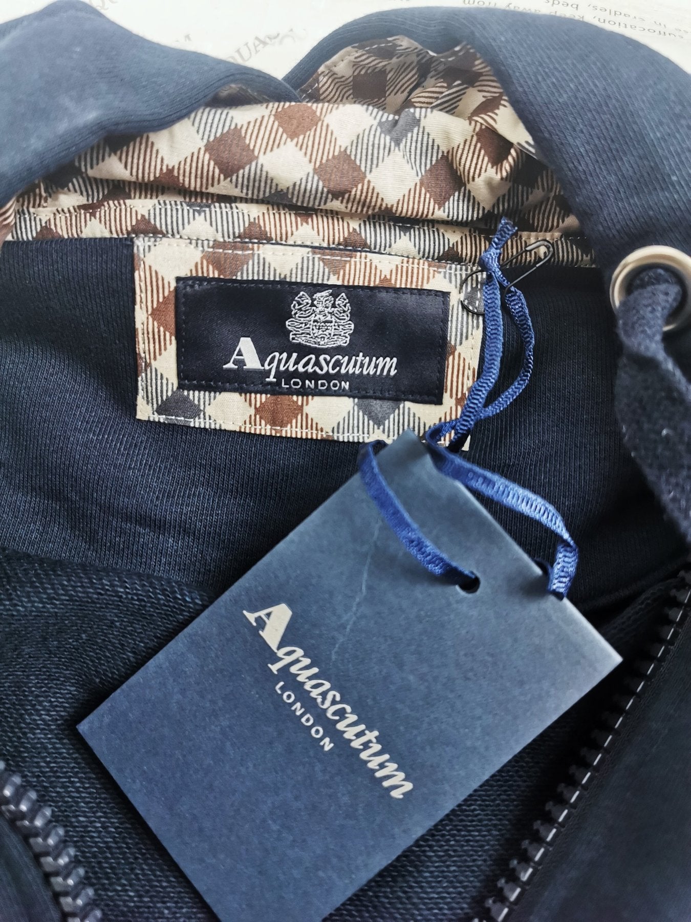 Aquascutum Zipped Hoodie