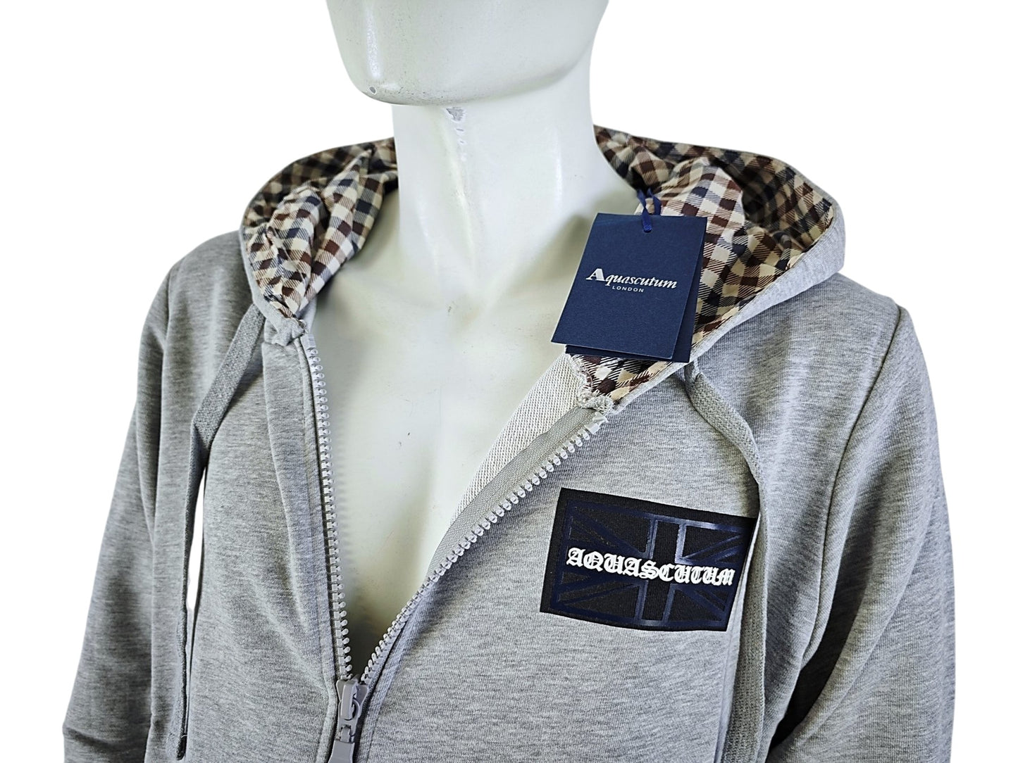Aquascutum zipped hoodie