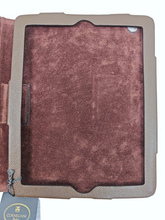 Corneliani Leather Tablet Holder