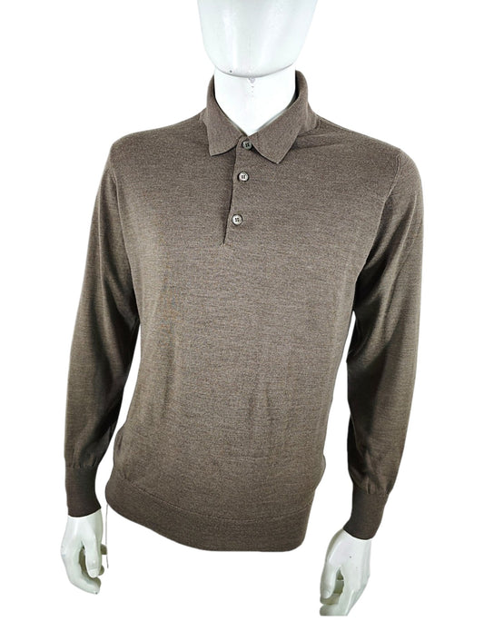 Glengarnn Wool Polo Sweater
