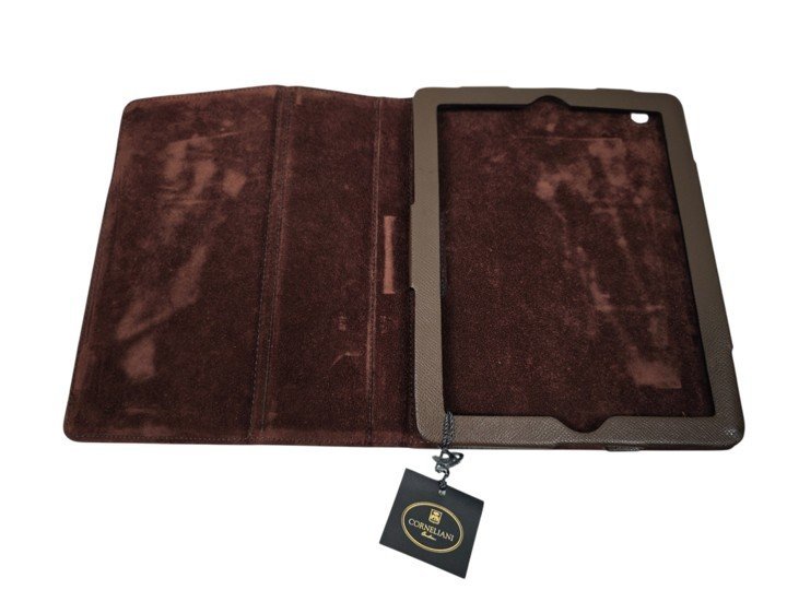 Corneliani Leather Tablet Holder