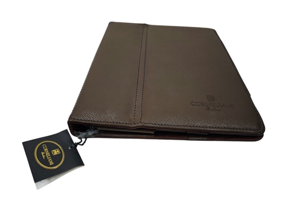 Corneliani Leather Tablet Holder