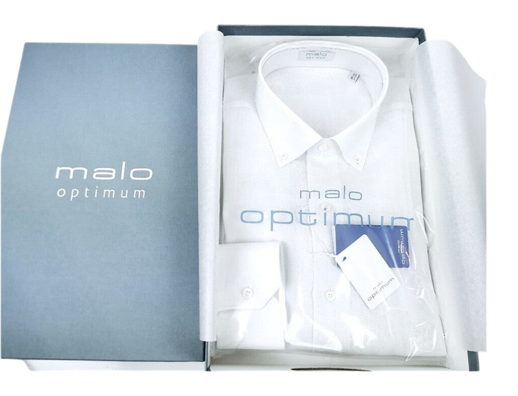 Malo Linen Button Down Shirt