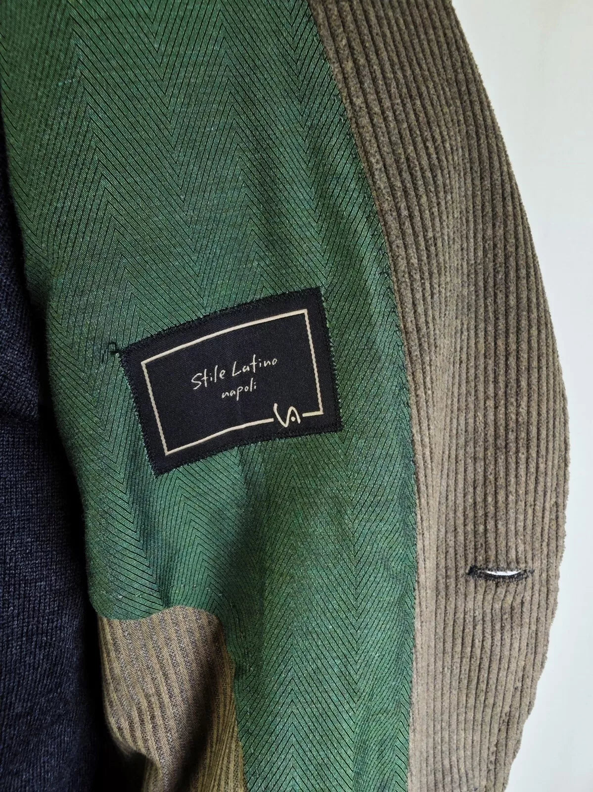 Stile Latino (Attolini) Corduroy Blazer