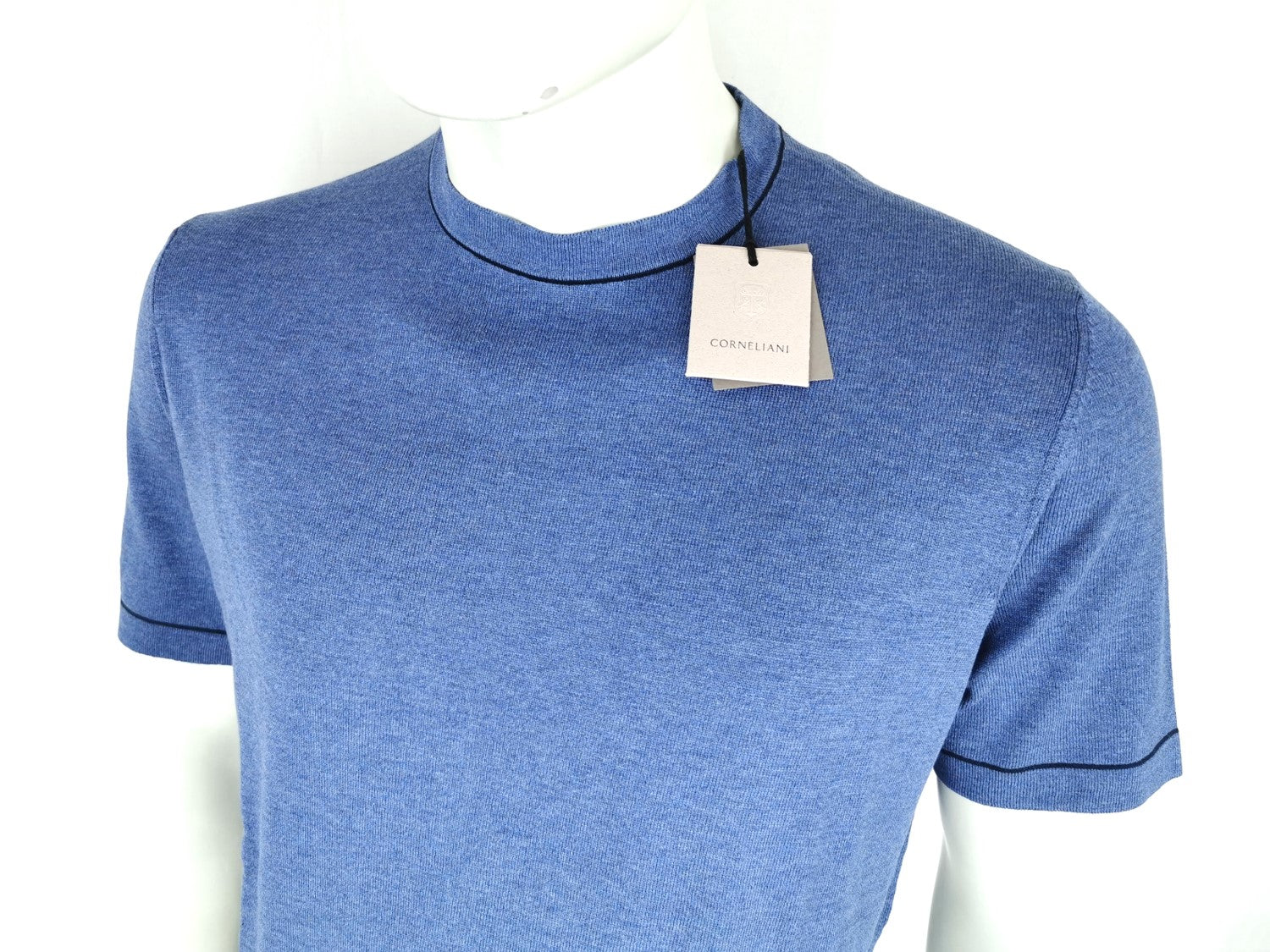 Corneliani t-shirt Silk & Cotton Size 50