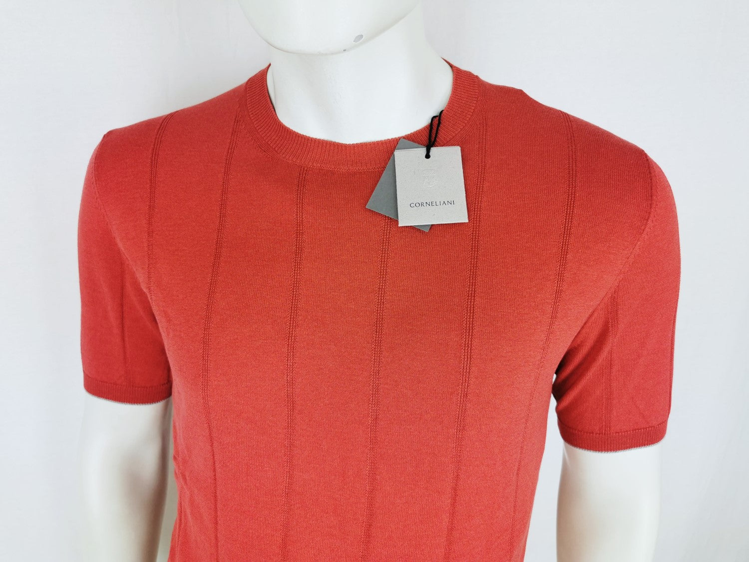 Corneliani t-shirt Silk & Cotton Size 50